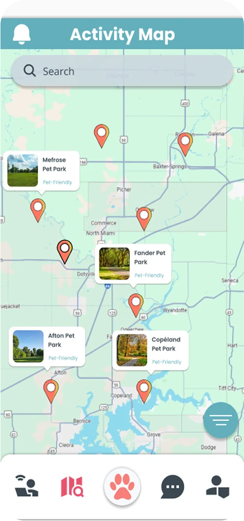 MatchPaw Profile Screen